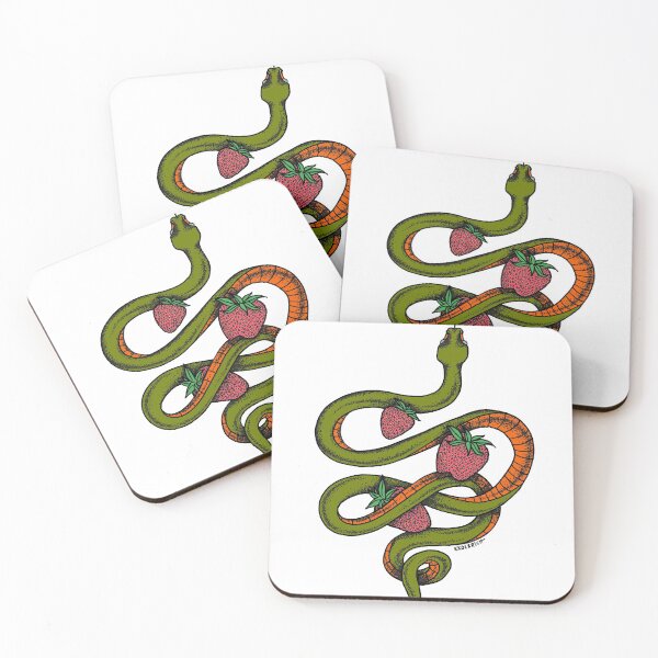 Item preview, Snakes and Strawberries designed and sold by kkolbrich.