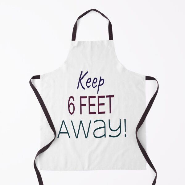 Item preview, Keep 6 Feet Away Text - Social Distancing designed and sold by shahramroj.