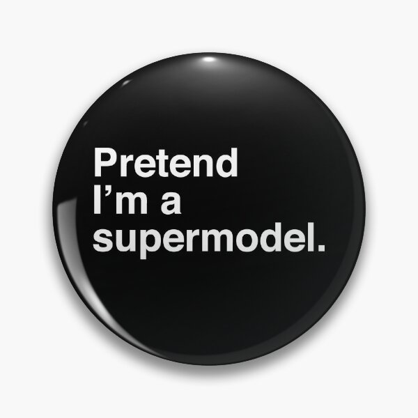 Item preview, Pretend I'm a supermodel. Funny Halloween Party Costume. designed and sold by DannyandJewels.