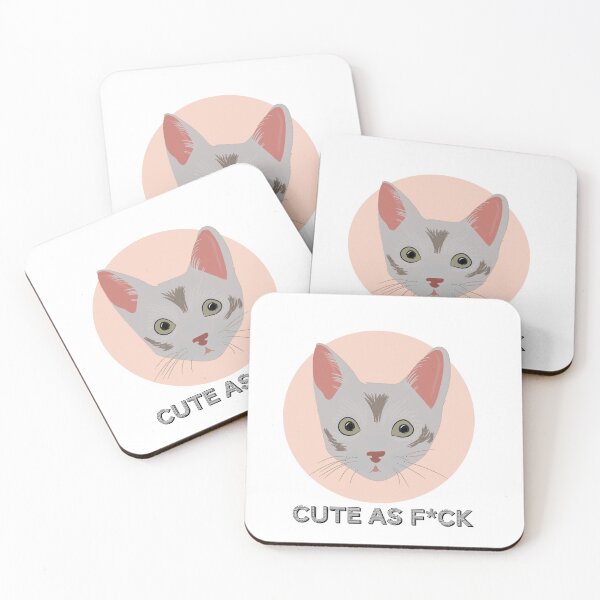 Item preview, Gray Cat Illustration designed and sold by Gabrielle Freitas.