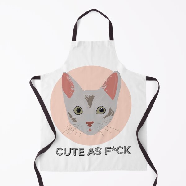 Item preview, Gray Cat Illustration designed and sold by Gabrielle Freitas.