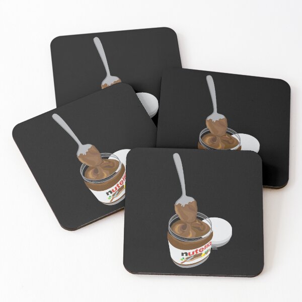 Item preview, Nutella with a spoon designed and sold by farhanmahmud.