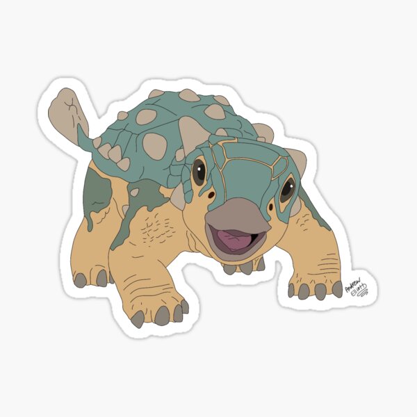 Jurassic Bumpy Sticker