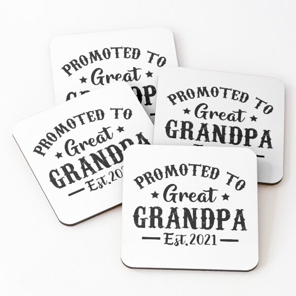 Item preview, promoted to great grandpa est 2021 designed and sold by hasanmasud.