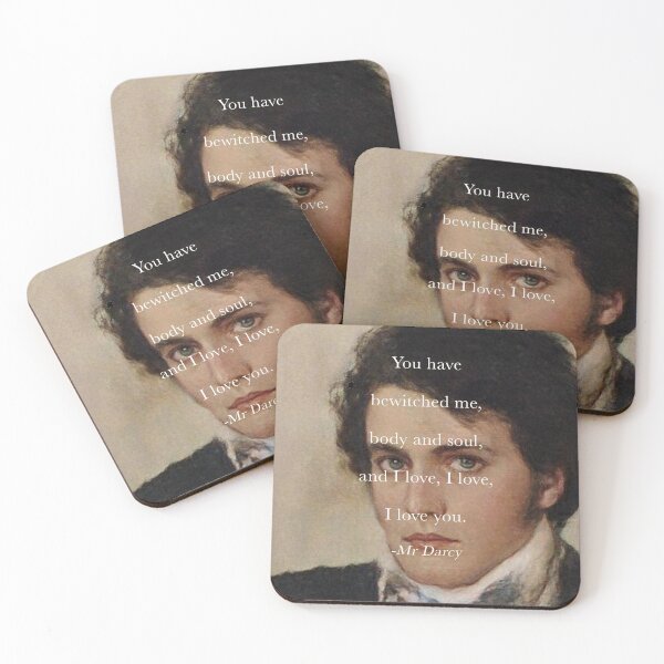 Item preview, You have bewitched me, body and soul, and I love, I love, I love you. Mr Darcy, Jane Austen designed and sold by Floralife.