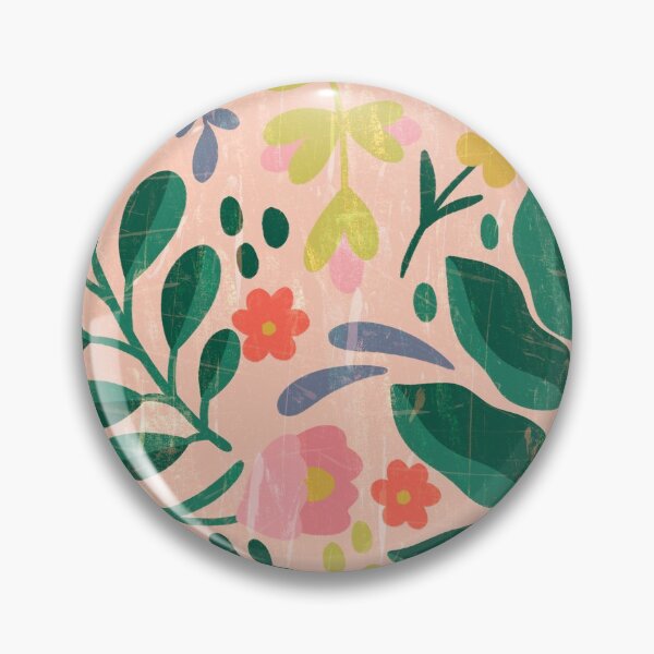 Item preview, Roses and leaves in pink designed and sold by kateholthouser.