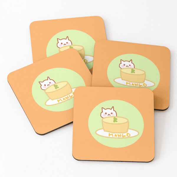 Item preview, Mango Pudding Cat designed and sold by lavenderplatte.