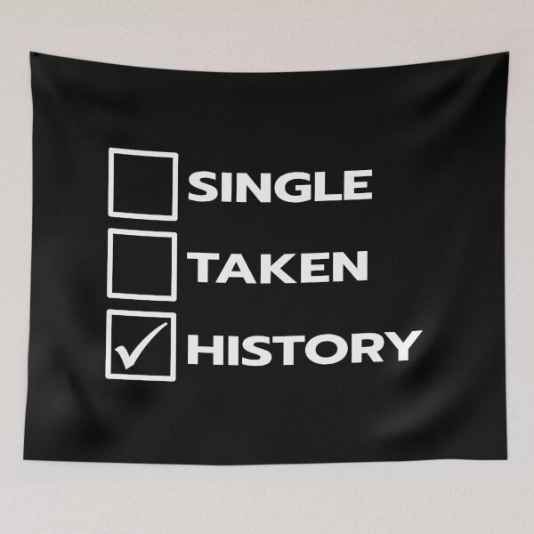 Item preview, Single Taken History designed and sold by teesaurus.