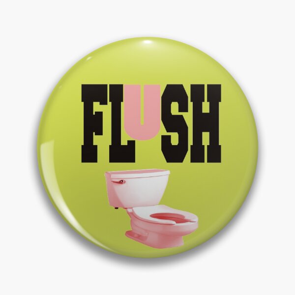 Item preview, FLUSH THAT SHITEbathroom designed and sold by AVOGATO KITTY KAT  CAT.