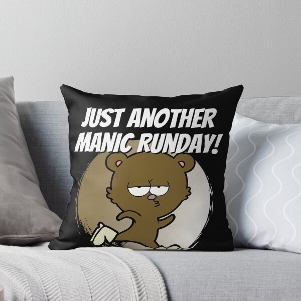 Item preview, Manic Runday Running Fitness Jogging Training designed and sold by Two Left Hands Design.