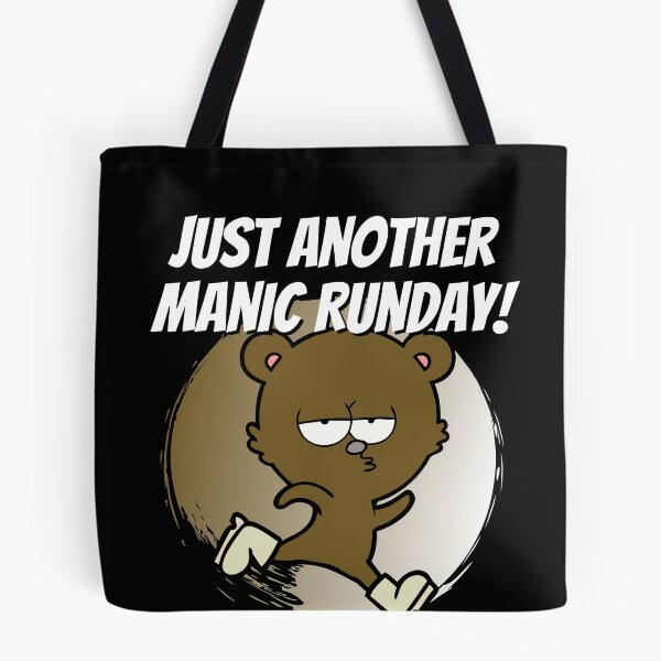 Item preview, Manic Runday Running Fitness Jogging Training designed and sold by Two Left Hands Design.