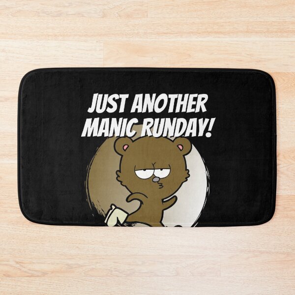 Item preview, Manic Runday Running Fitness Jogging Training designed and sold by Two Left Hands Design.
