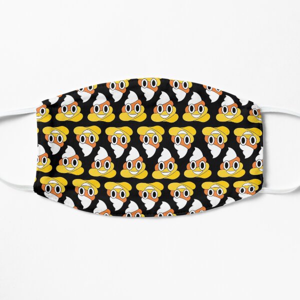 Black Candy Corn Moji Flache Maske