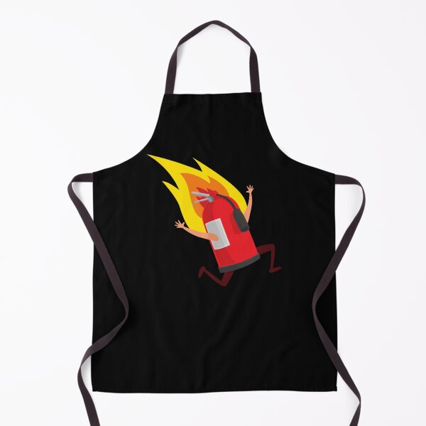 Item preview, Manic Runday Running Fitness Jogging Training, Fire Extinguisher designed and sold by Two Left Hands Design.