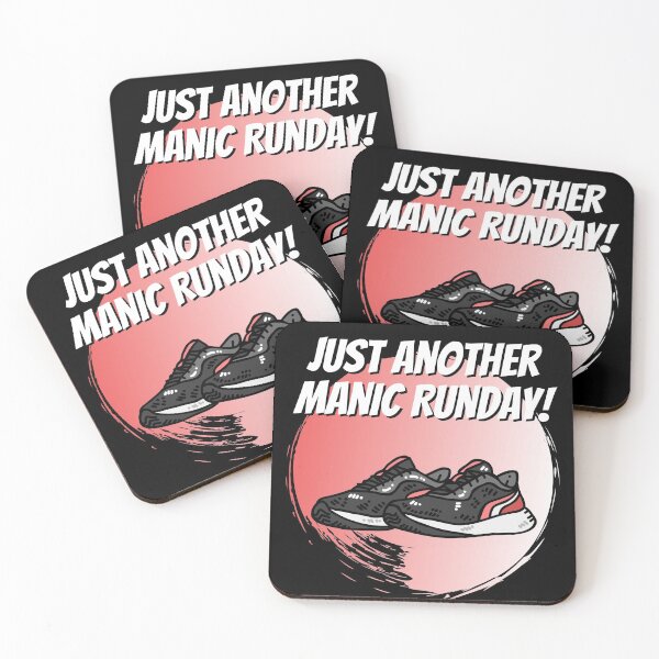 Item preview, Manic Runday Running Fitness Jogging Training designed and sold by Two Left Hands Design.