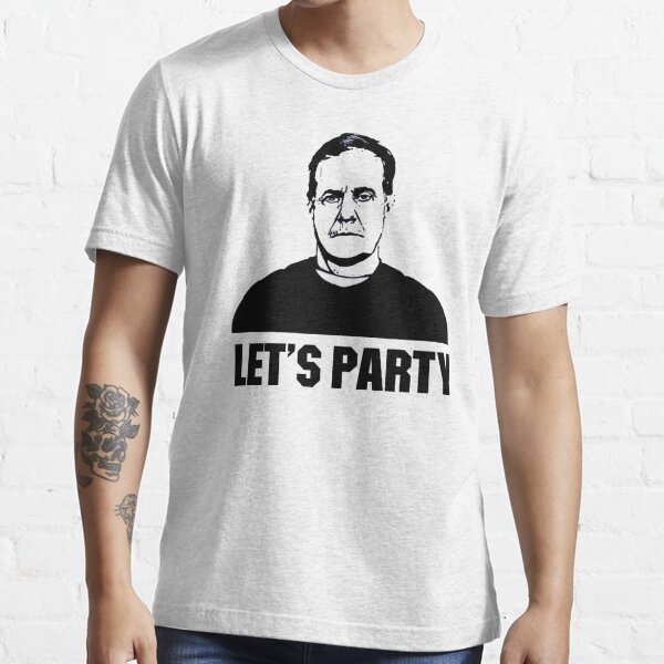 bill belichick lets party shirt