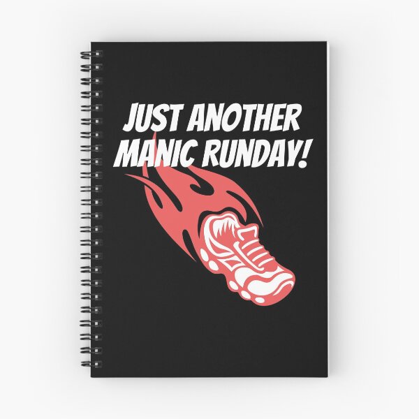 Item preview, Manic Runday Running Fitness Jogging Training designed and sold by Two Left Hands Design.