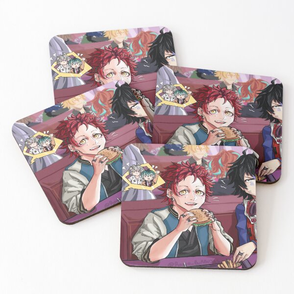 Item preview, Kuko Harai, Ichiro Yamada, Samatoki Aohitsugi and Sasara Nurude designed and sold by Mamushi.
