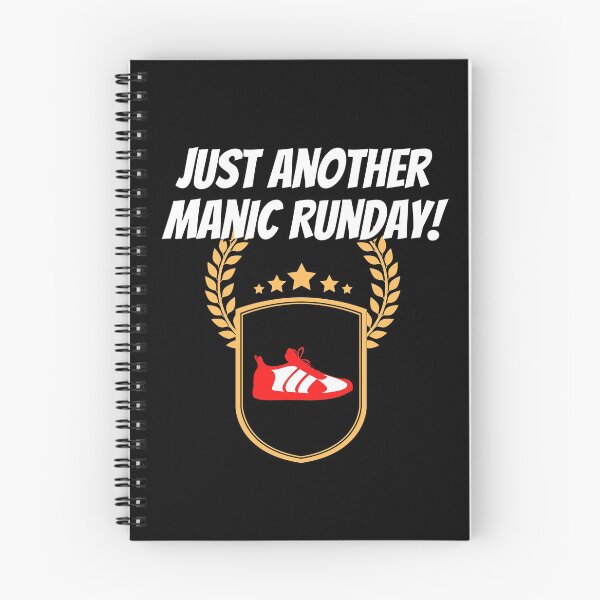 Item preview, Manic Runday Running Fitness Jogging Training designed and sold by Two Left Hands Design.