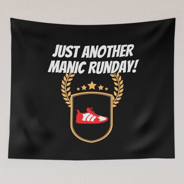 Item preview, Manic Runday Running Fitness Jogging Training designed and sold by Two Left Hands Design.