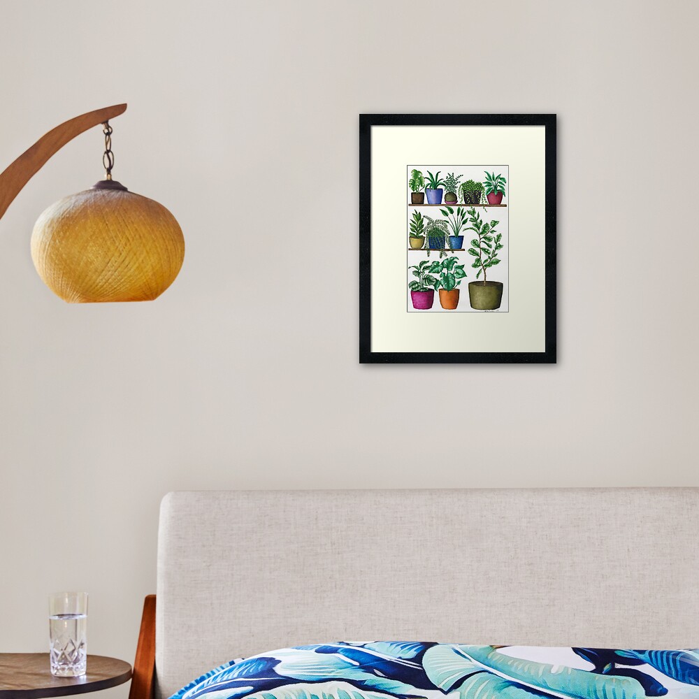 Item preview, Framed Art Print designed and sold by avibrantnest.