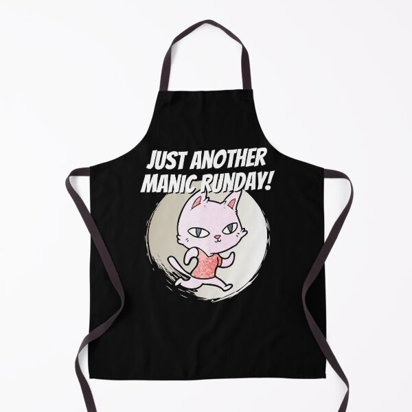Item preview, Manic Runday Running Fitness Jogging Training, Cat designed and sold by Two Left Hands Design.