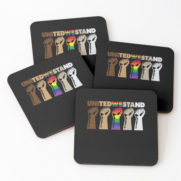 Item preview, United We Stand Black Lives Matter LGBT Gay Pride designed and sold by tgt6746.