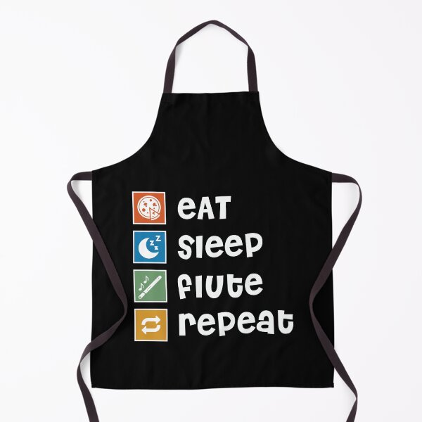 Item preview, Flute. Eat. Sleep. Repeat designed and sold by orlumbuspirate.