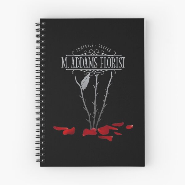 Item preview, M. Addams Florist - Morticia Addams designed and sold by DesignCats.