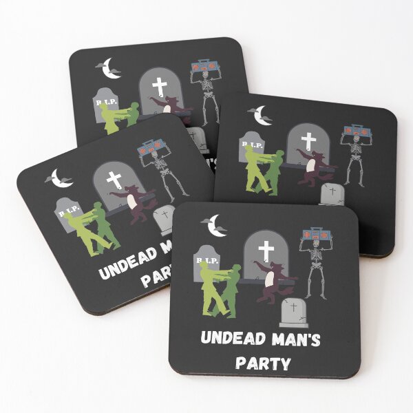 Item preview, Undead Man's Party designed and sold by zippydj.