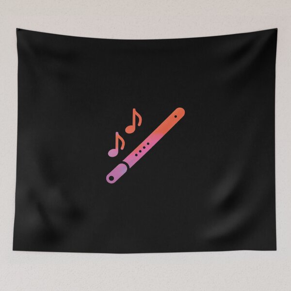 Item preview, Flute Tie Dye designed and sold by orlumbuspirate.