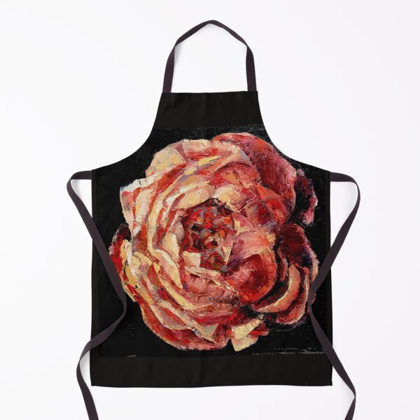 Peony by Australian artist Glenda Fell Jones Apron