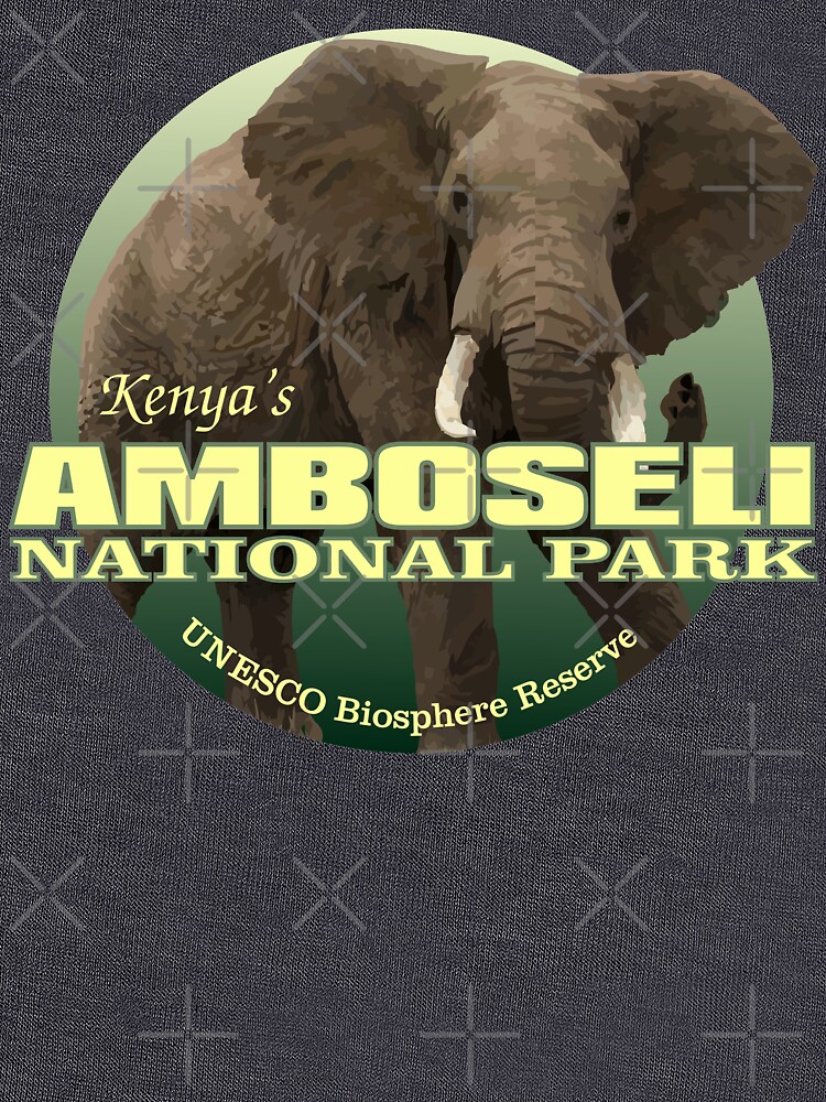Thumbnail 7 of 7, Classic T-Shirt, Amboseli National Park (elephant)(WT) designed and sold by curranmorgan.