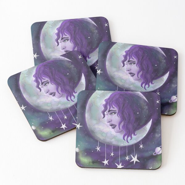 Item preview, Lady in the Moon designed and sold by blackheart creations.