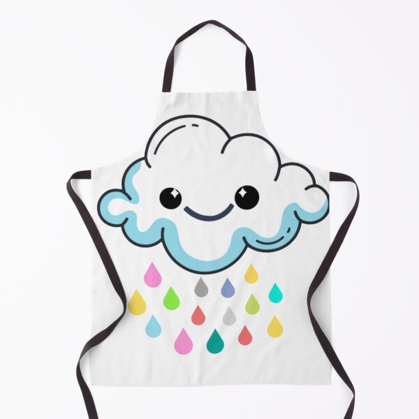 Item preview, Kawaii Pink Rain Cloud sticker... designed and sold by Boss Bubble.