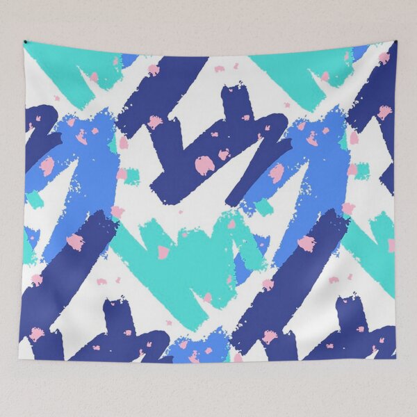 Item preview, Blue Brushstroke Abstract designed and sold by pugmom4.