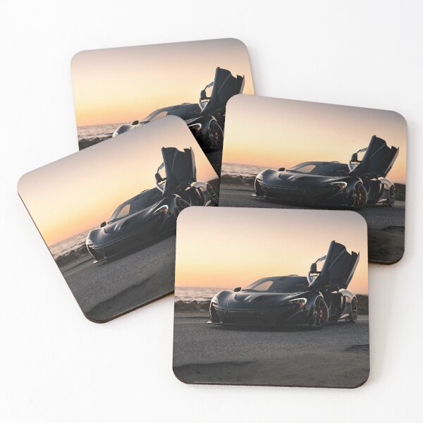Artikelvorschau, Schwarzer McLaren P1 bei Sonnenuntergang entworfen und verkauft von Ryan Greger.