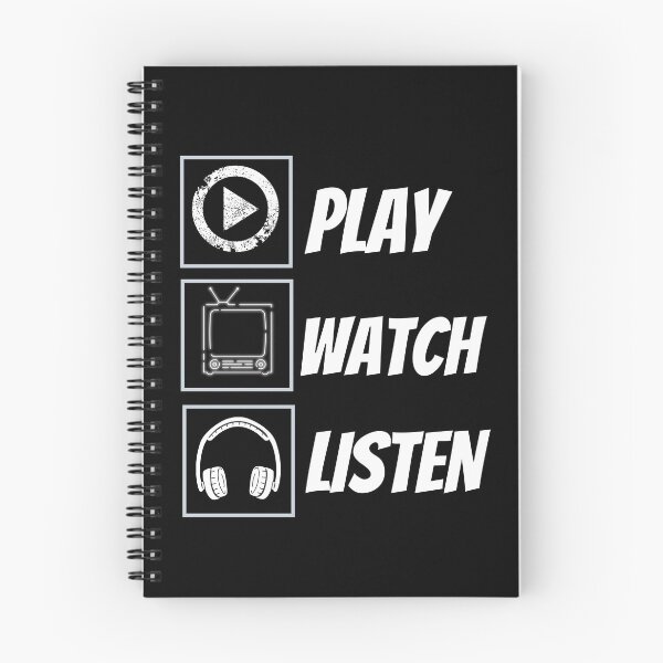 Item preview, Play Watch Listen designed and sold by Quadghouls.