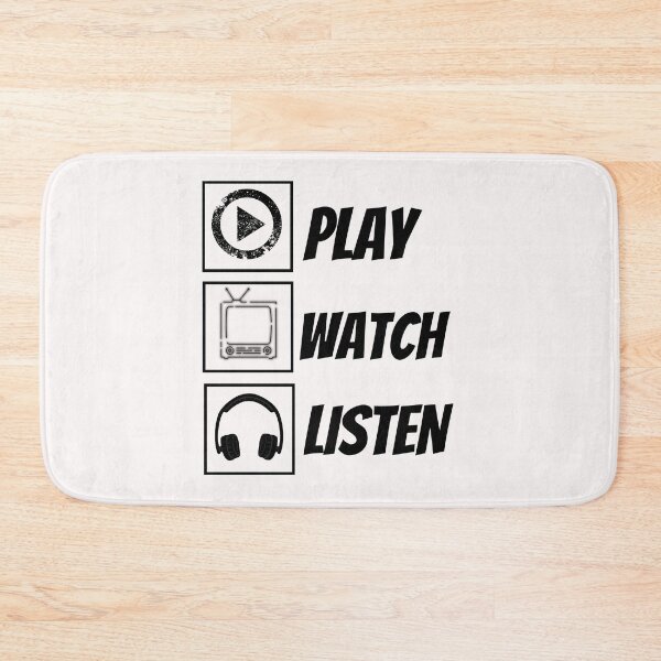 Item preview, Play Watch Listen designed and sold by Quadghouls.