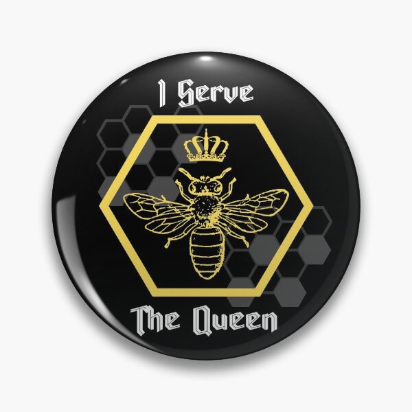 Item preview, I Serve the Queen - Beekeeper designed and sold by Brandy Sinclair.