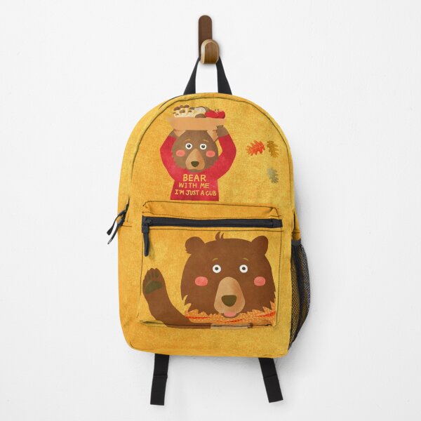 Item preview, Big and Little Bear Celebrating Bountyful Fall designed and sold by onimonk33.