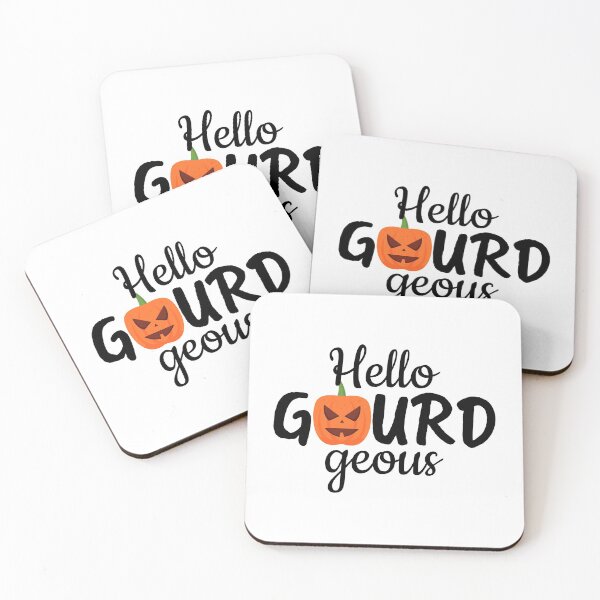 Item preview, Hello Gourdgeous Funny Halloween  designed and sold by owliedesign.