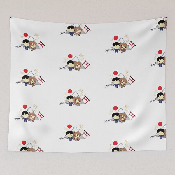 Item preview, Cute Cartoon Anime Couple Goes To Japan  designed and sold by DTEH.