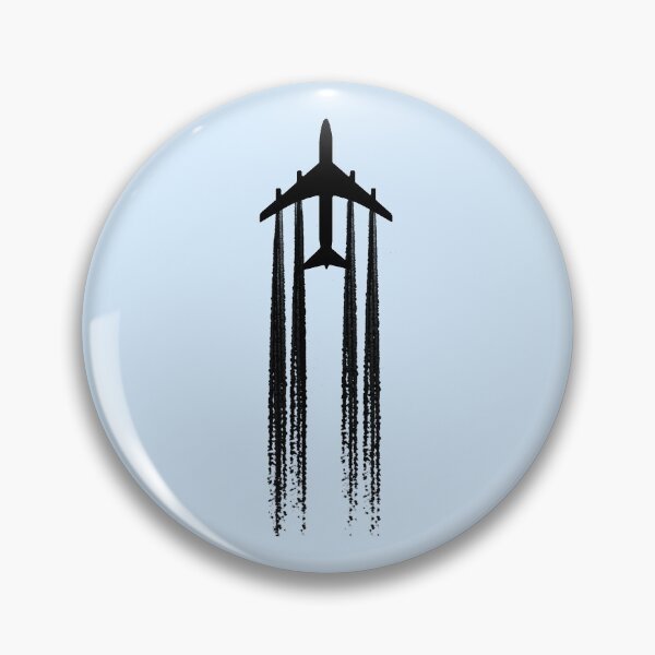 Item preview, Chemtrails Conspiracy Theory Airplane Plane Trail  designed and sold by TopTeeShop.