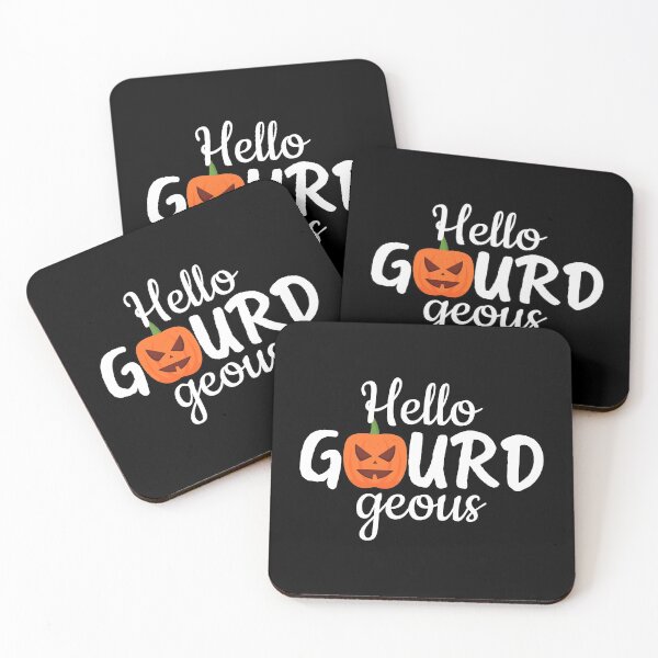 Item preview, Hello Gourdgeous Funny Halloween  designed and sold by owliedesign.