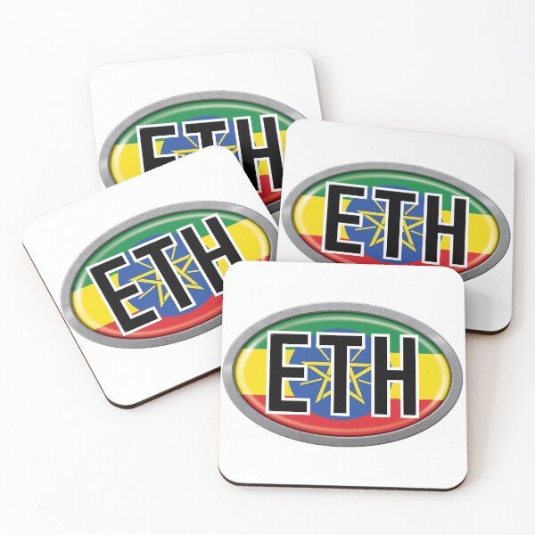 Item preview, Ethiopia International Vehicle Code Metal Plate designed and sold by travelwitheric.