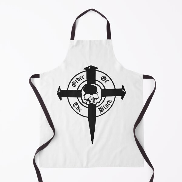 Black Label Society Order Of Black Skull Apron