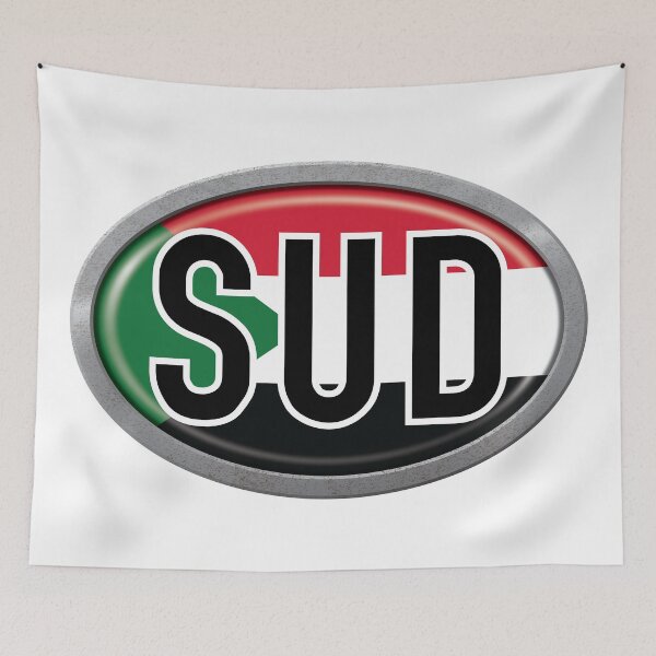 Item preview, Sudan International Vehicle Code Metal Plate designed and sold by travelwitheric.