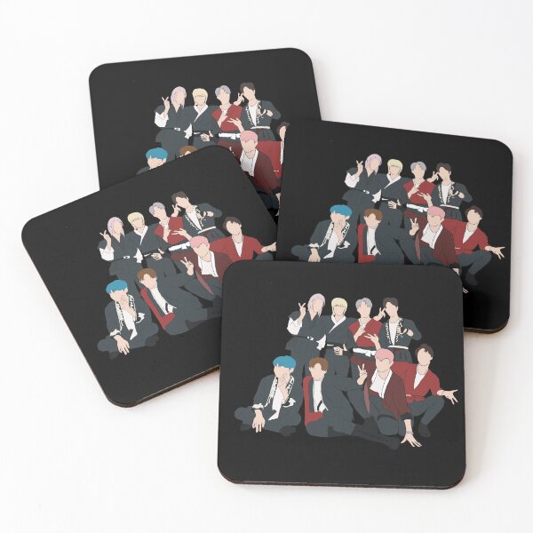 Item preview, Stray Kids Backdoor group ot8 sticker & backpack designed and sold by Amy Hearts.