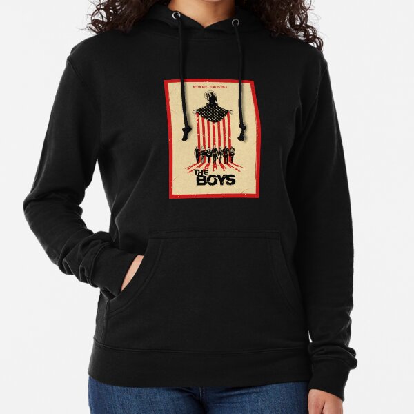 Never Meet Your Heroes Lightweight Hoodie